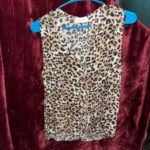Leopard print so XL BELLA DAHL NEVER WORN